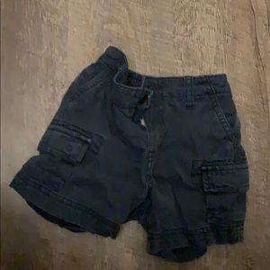Navy Blue Baby Shorts